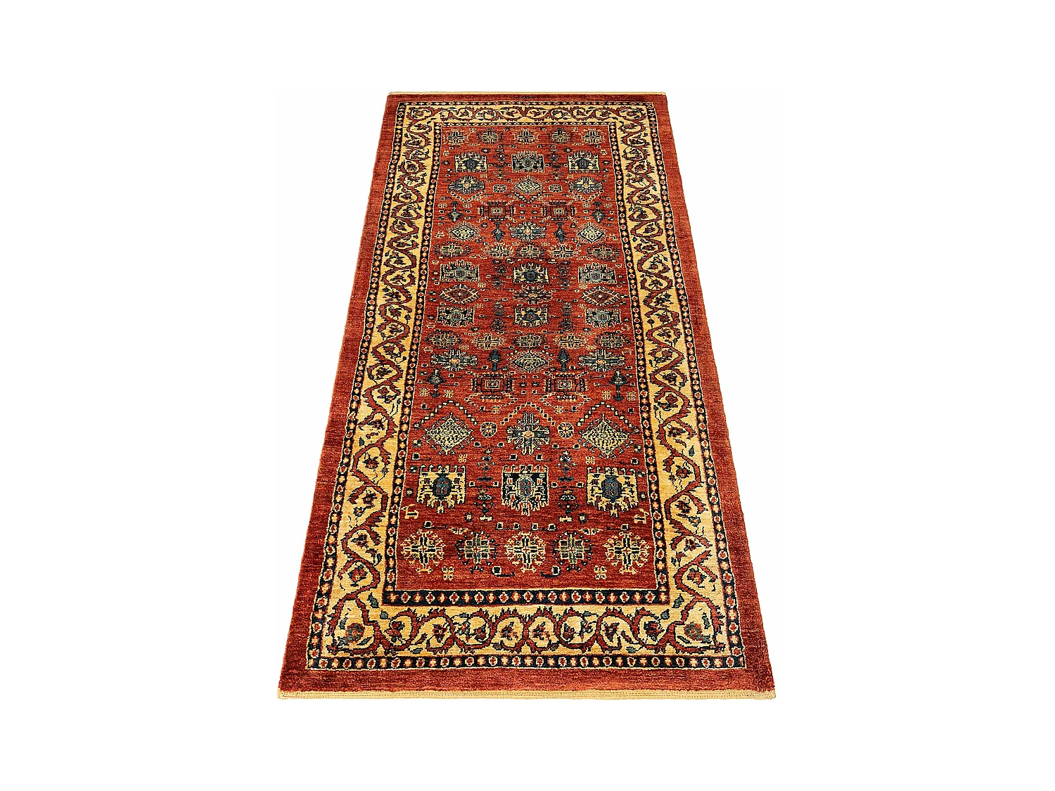 Loper-Woltapijt 189x77 Rood Kashkuli