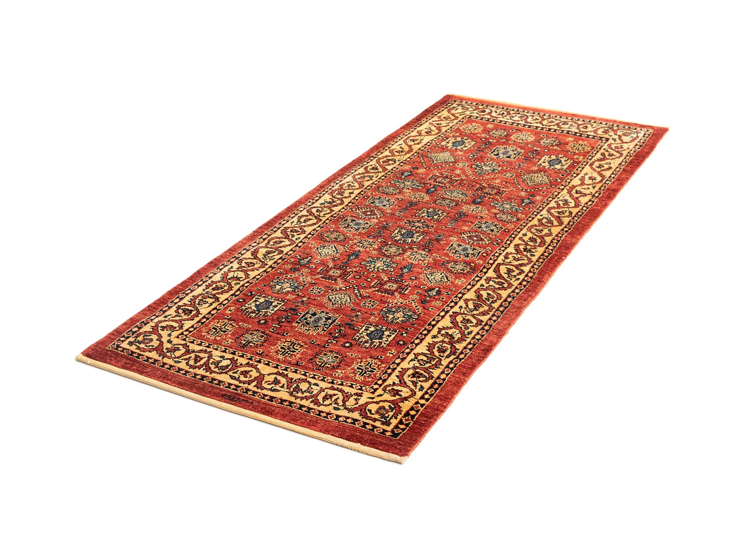 Loper-Woltapijt 189x77 Rood Kashkuli