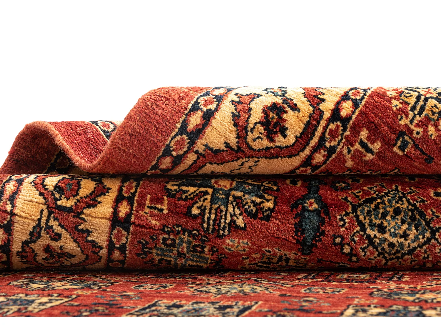 Loper-Woltapijt 189x77 Rood Kashkuli