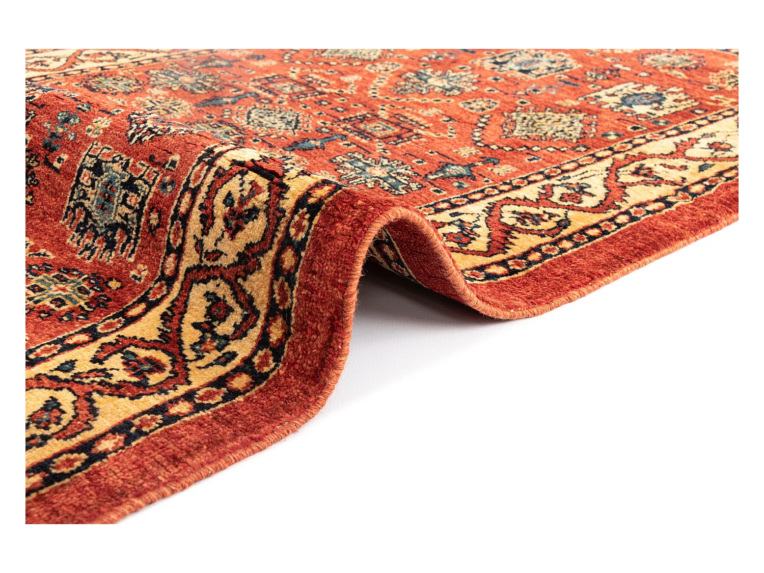 Loper-Woltapijt 189x77 Rood Kashkuli