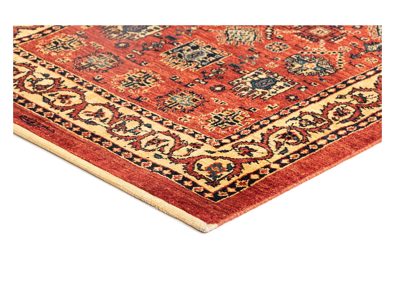 Loper-Woltapijt 189x77 Rood Kashkuli