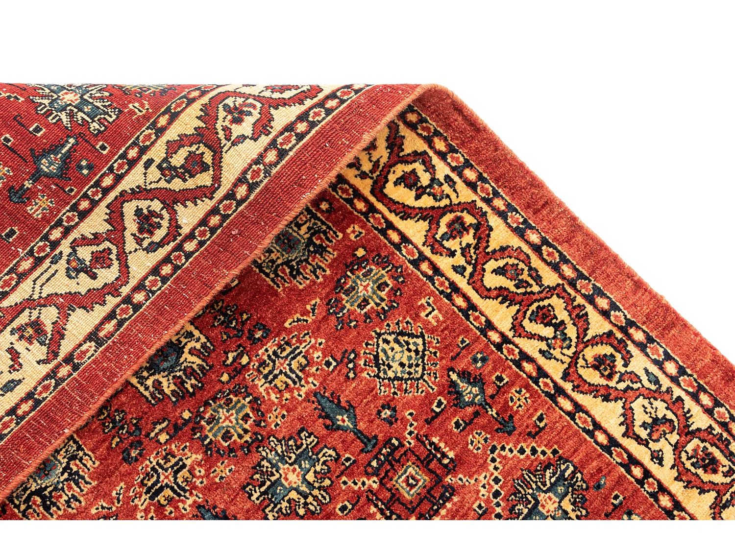 Loper-Woltapijt 189x77 Rood Kashkuli