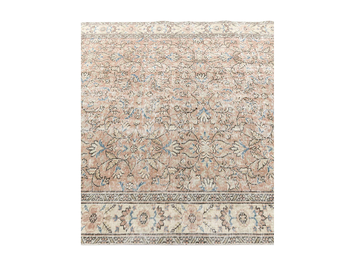 Tapis de laine 160x295 rose Ultra Vintage