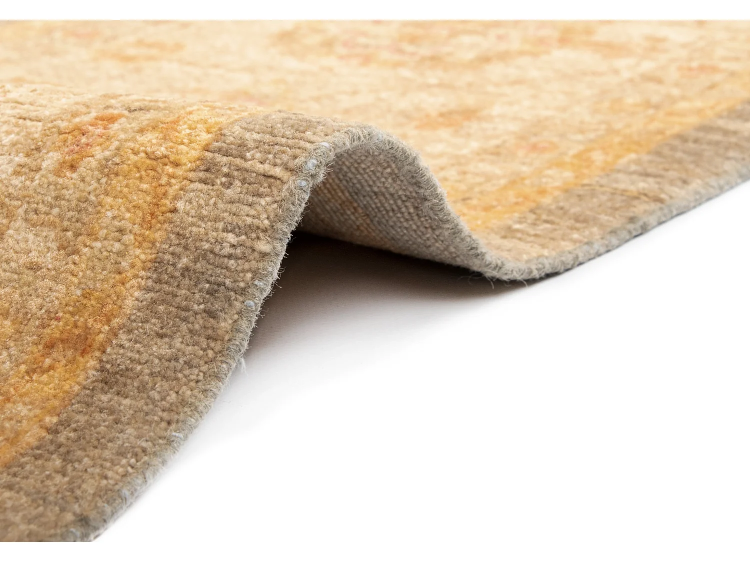 Wollteppich 250x321 Beige Kaizar