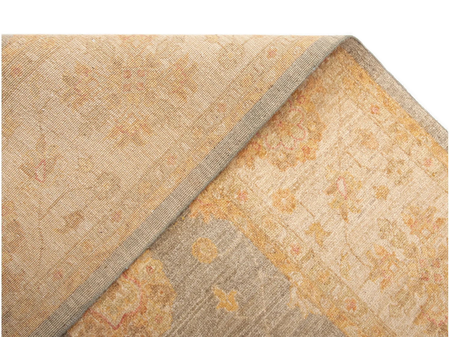 Wollteppich 250x321 Beige Kaizar