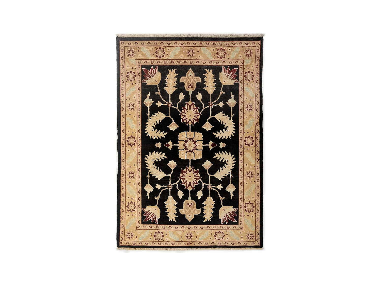 Wollteppich 157x232 Beige Ziegler