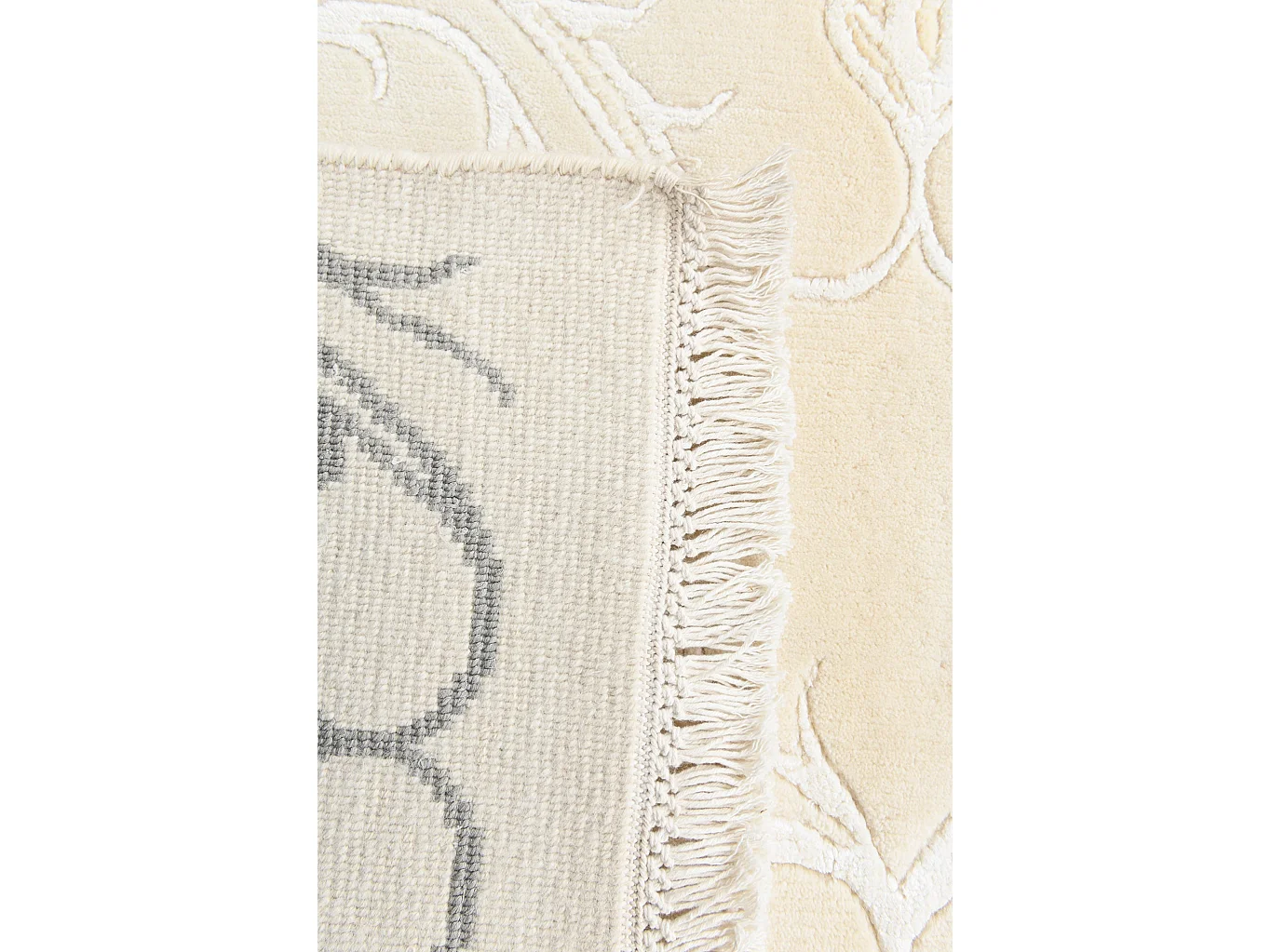 Tapis de laine 150x201 beige Darya
