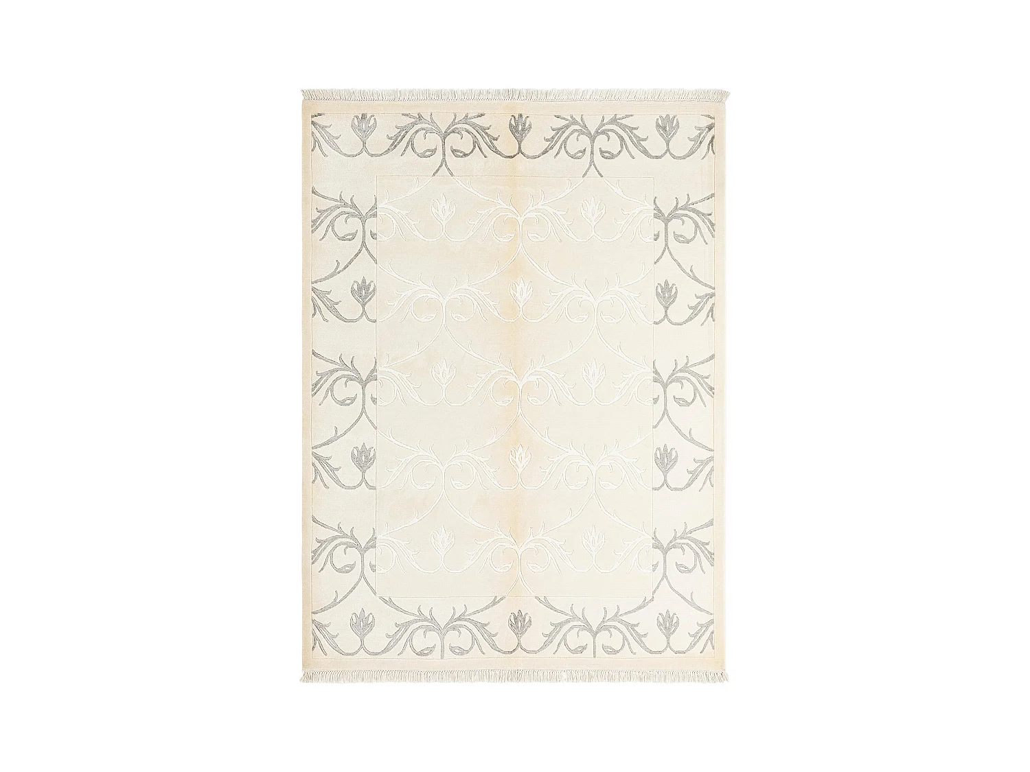 Tapis de laine 150x201 beige Darya