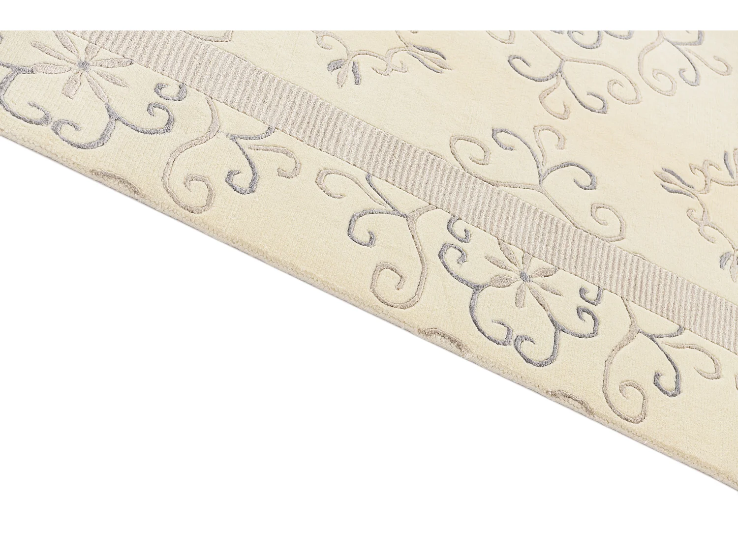 Wollteppich 168x239 Beige Darya