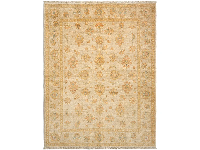Wollteppich 157x201 Beige Kaizar