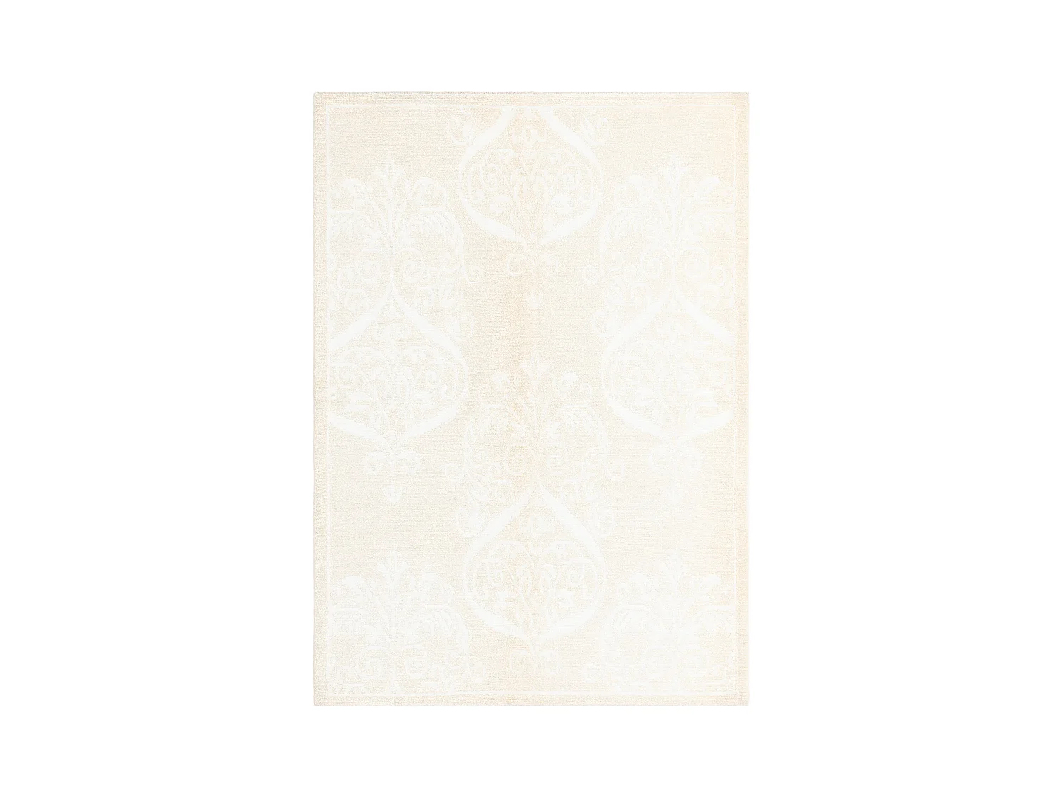 Tapis de laine 124x188 beige Darya