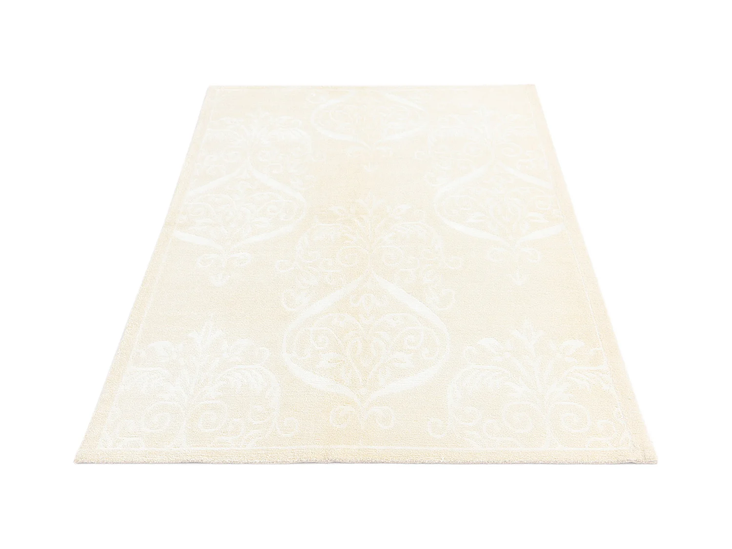 Tapis de laine 124x188 beige Darya