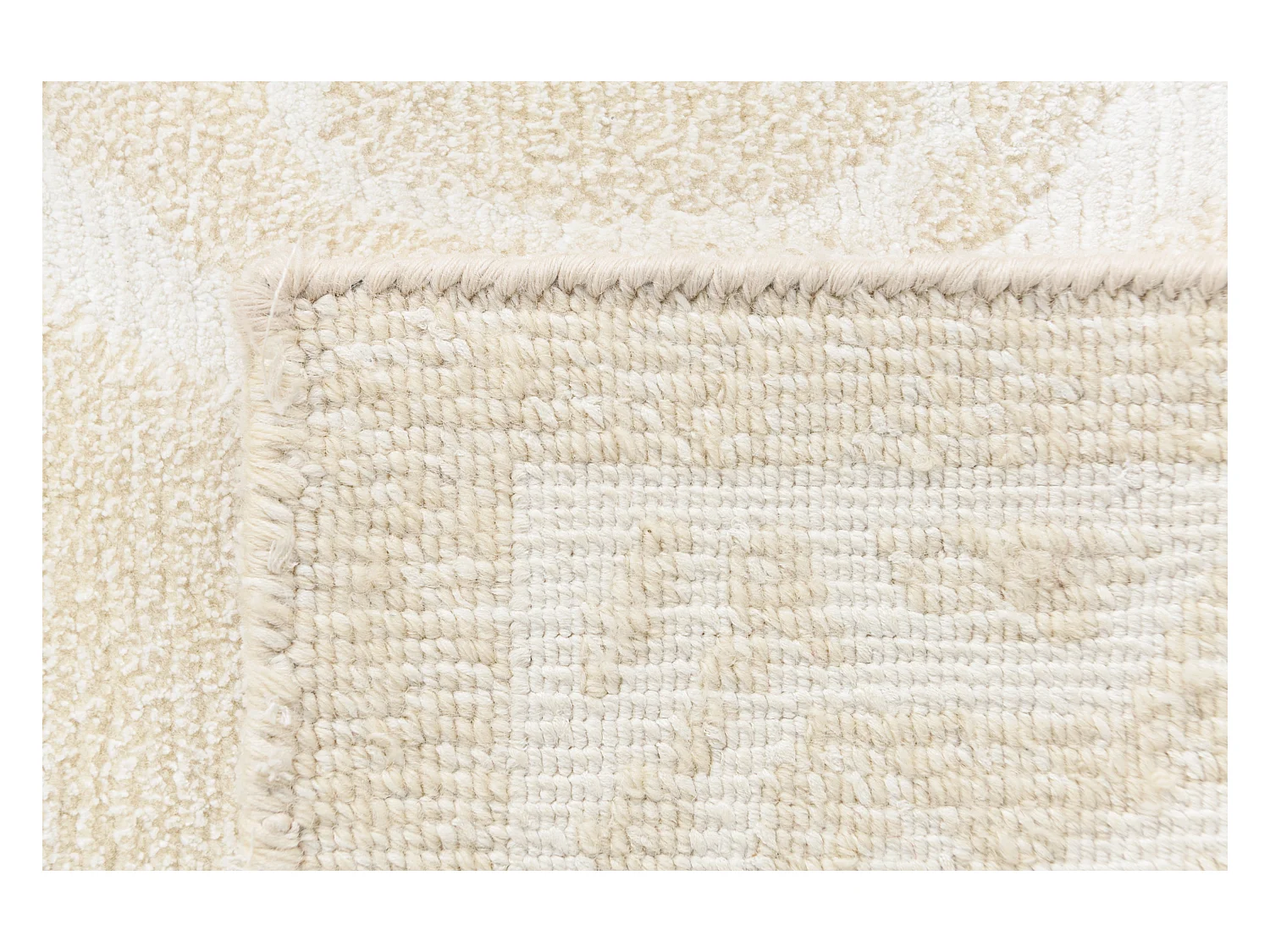 Tapis de laine 124x188 beige Darya