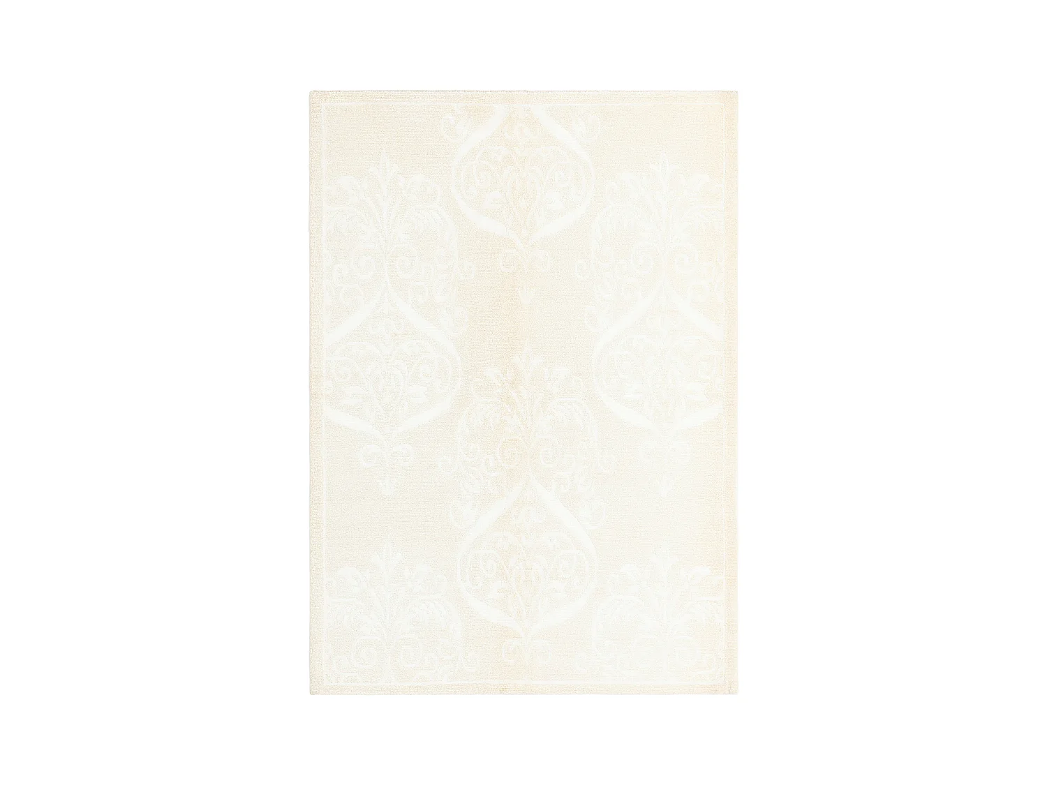 Tapis de laine 124x188 beige Darya