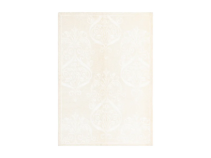 Tapis de laine 124x188 beige Darya