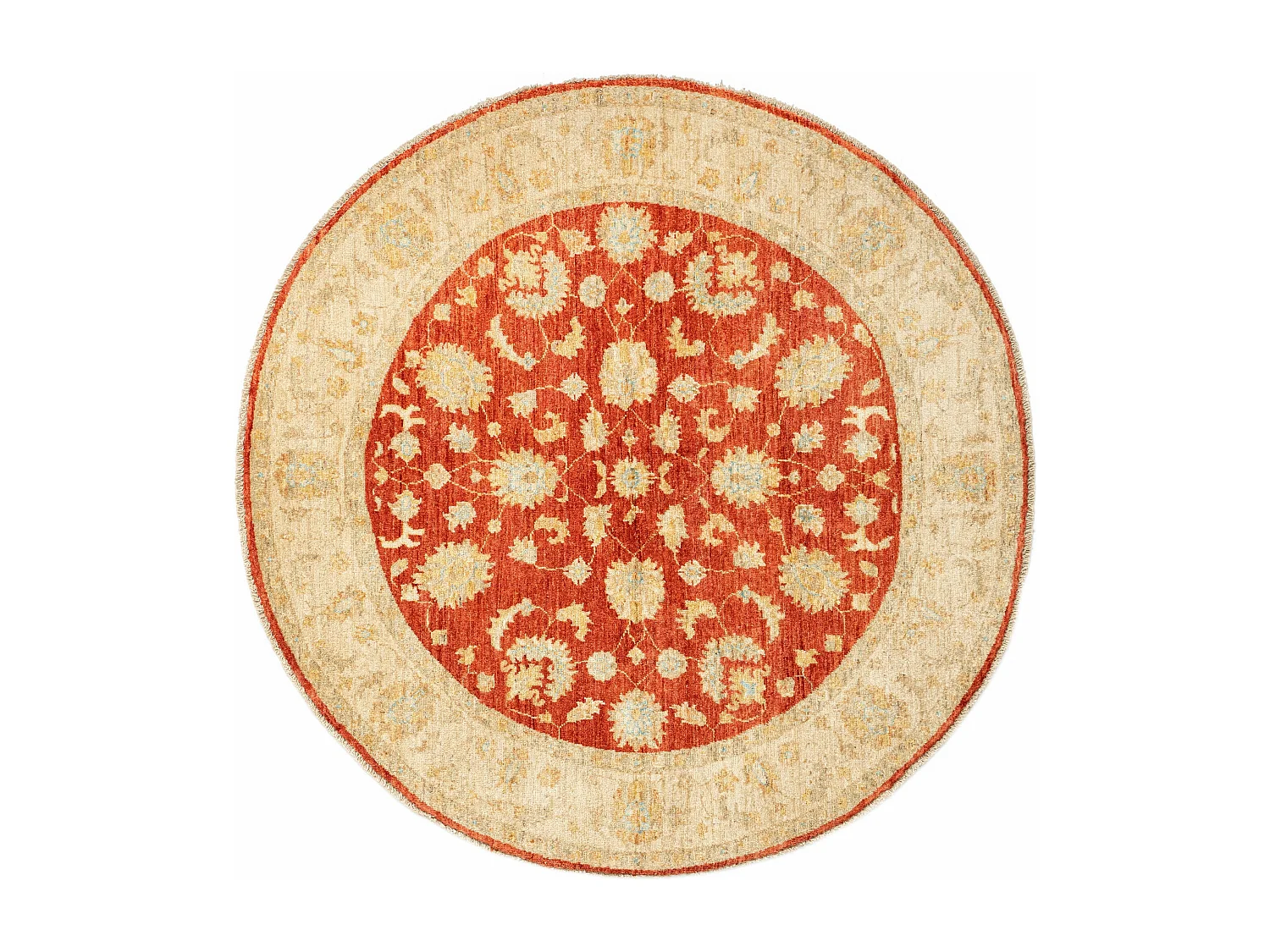 Tappeto in lana 150x152 beige Kaizar