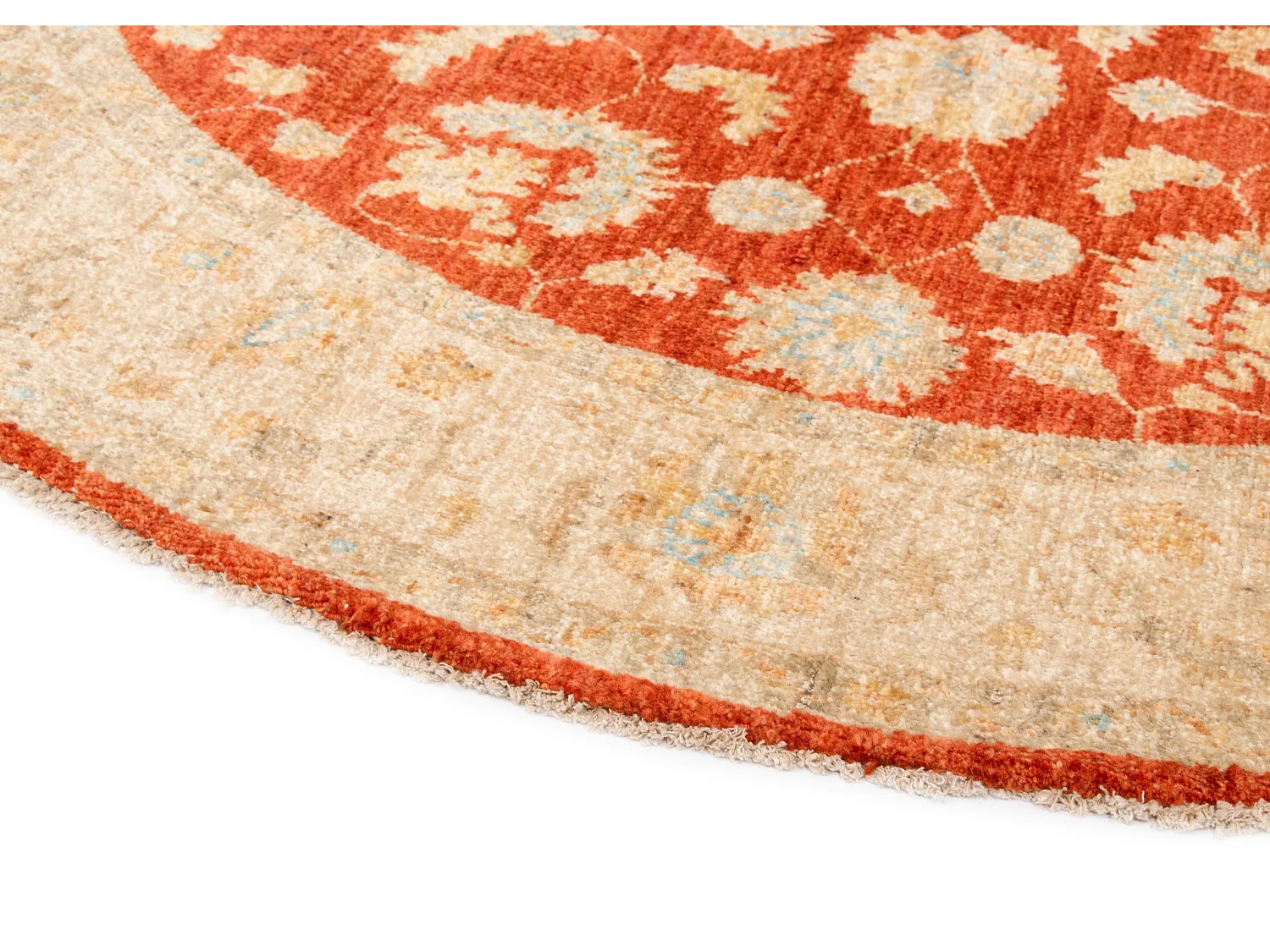 Tappeto in lana 150x152 beige Kaizar