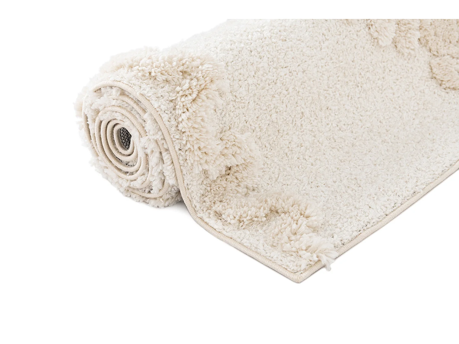 Hochflorteppich 160x245 Weiss Thun Scutum