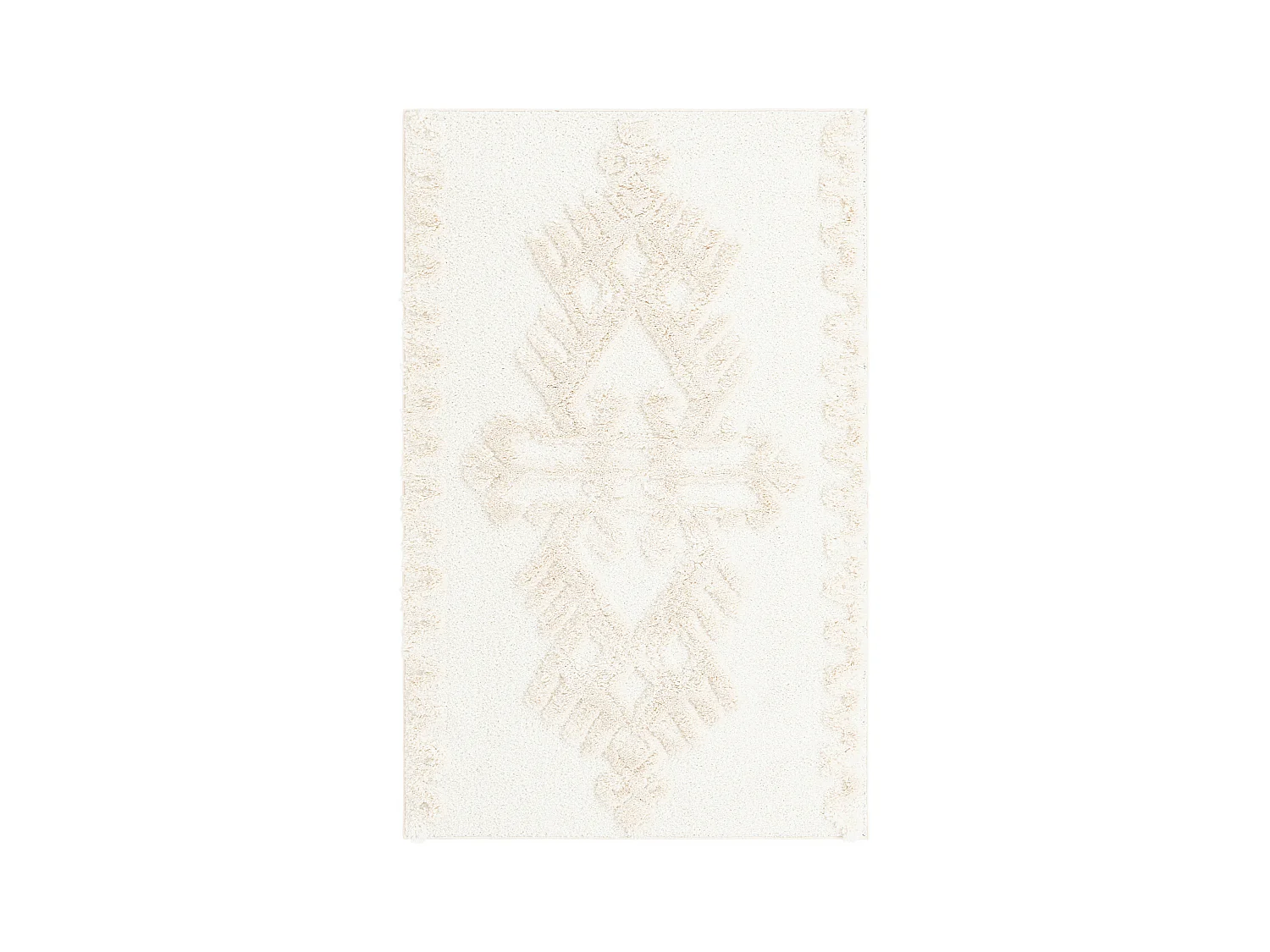 Hoogpolig tapijt 245x160 Wit Thun Scutum