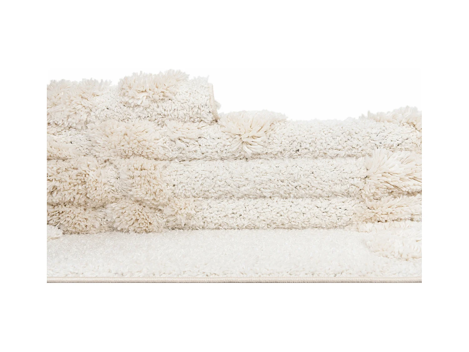 Hoogpolig tapijt 245x160 Wit Thun Scutum