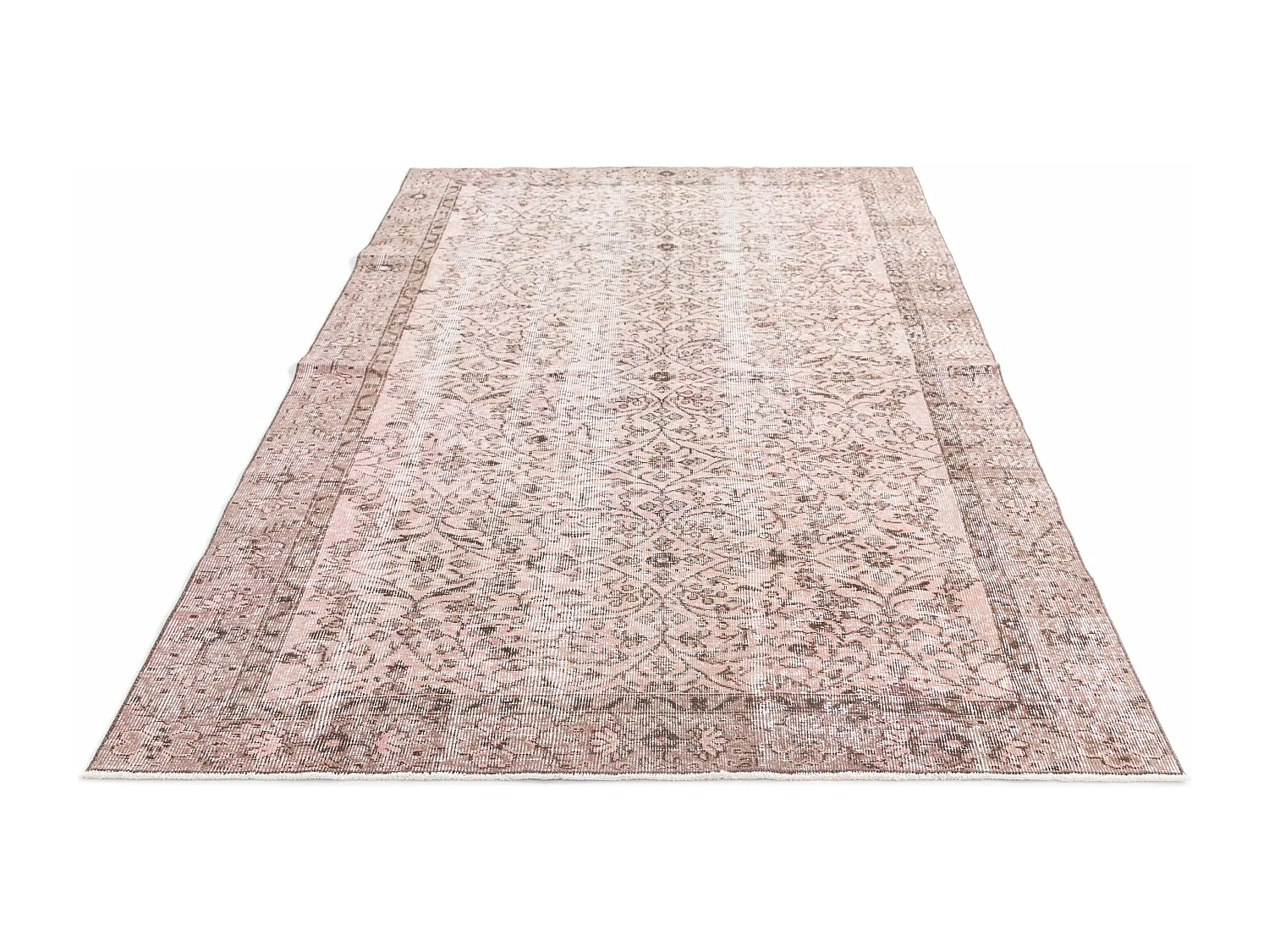 Tappeto in lana 165x267 marrone Ultra Vintage