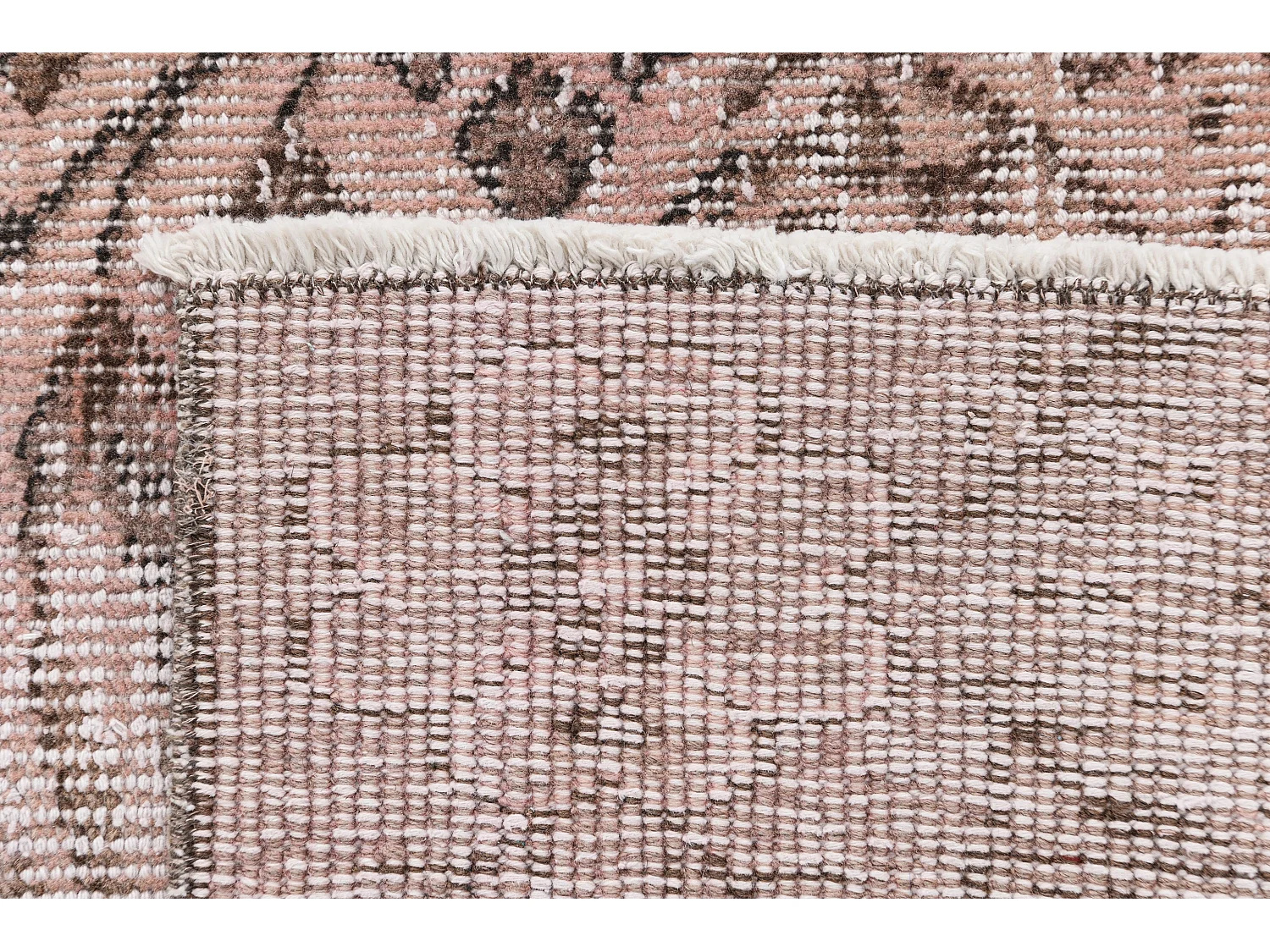 Tappeto in lana 165x267 marrone Ultra Vintage