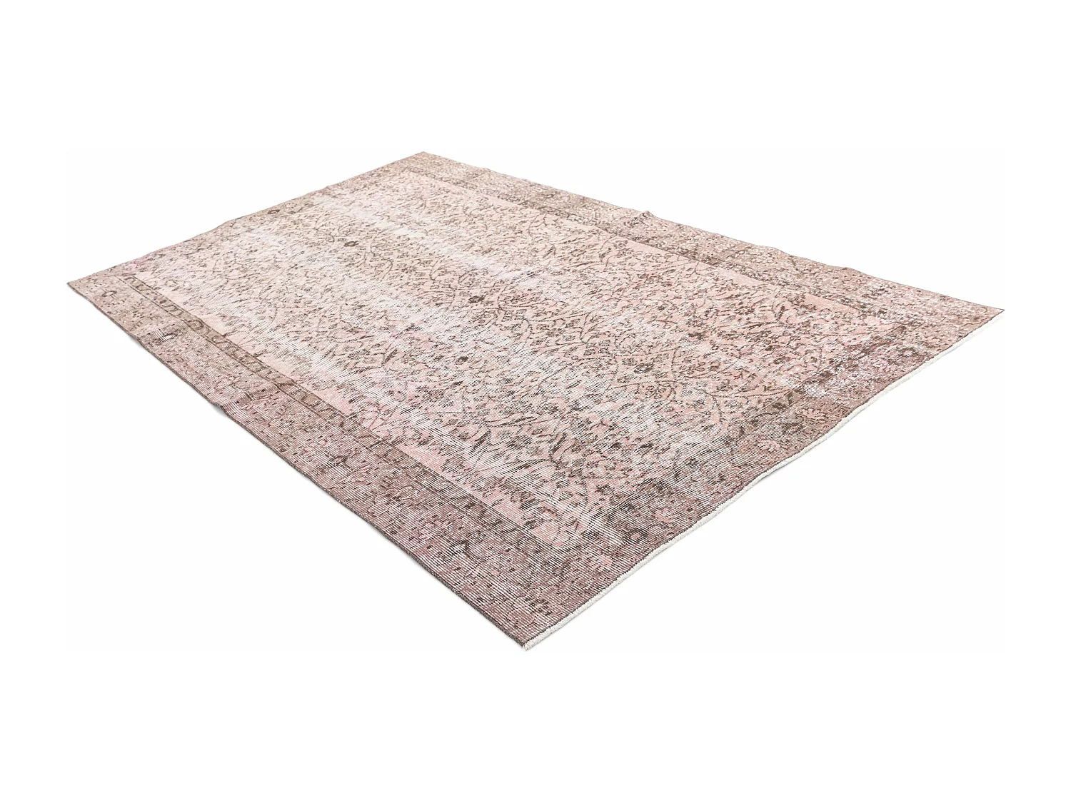 Tapis de laine 165x267 brun Ultra Vintage