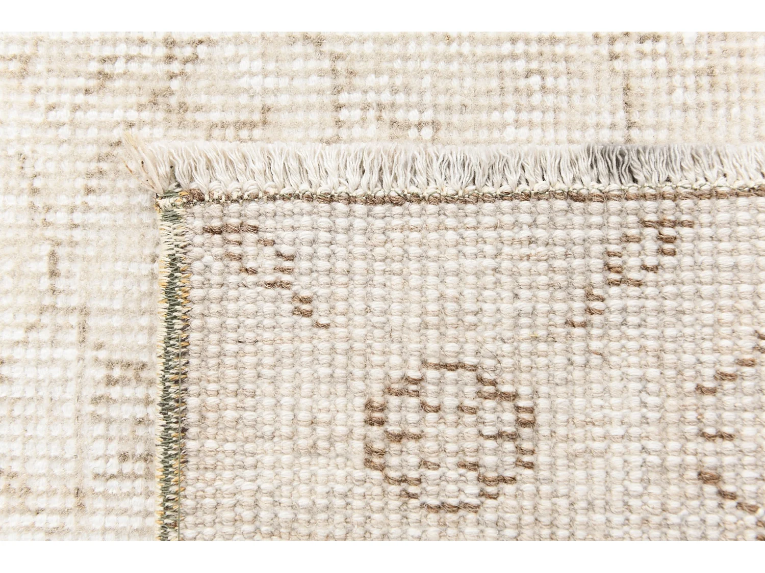 Tapis de laine 150x259 beige Ultra Vintage