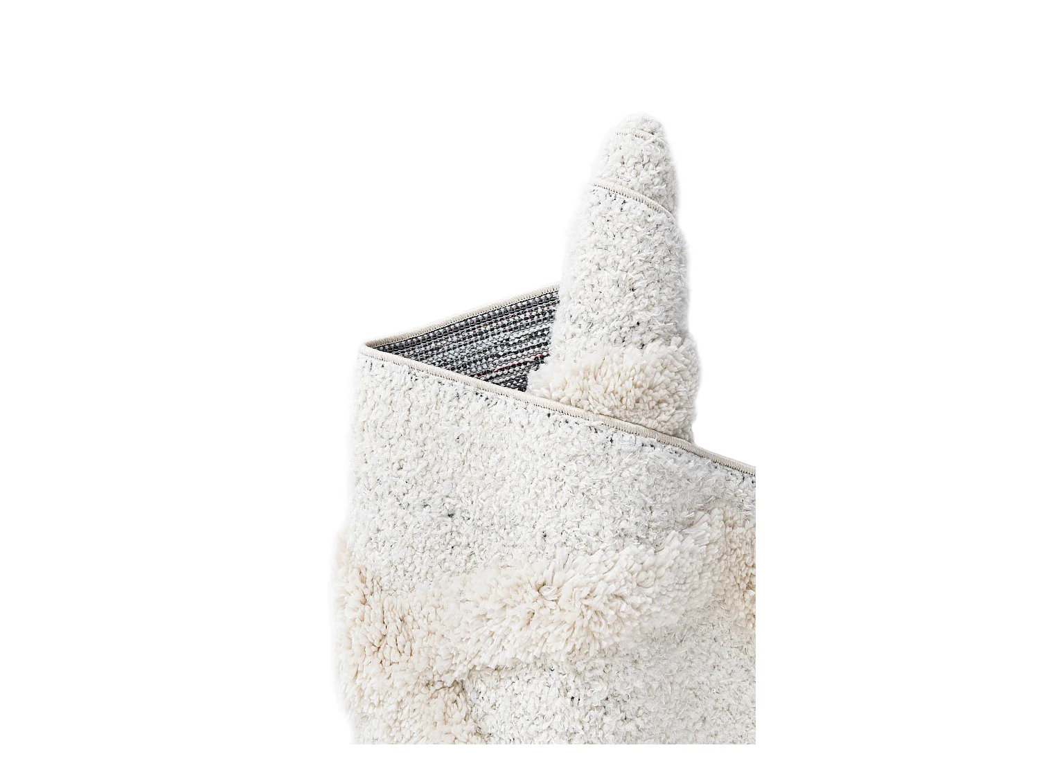 Hoogpolig tapijt 305x240 Wit Thun Tribus