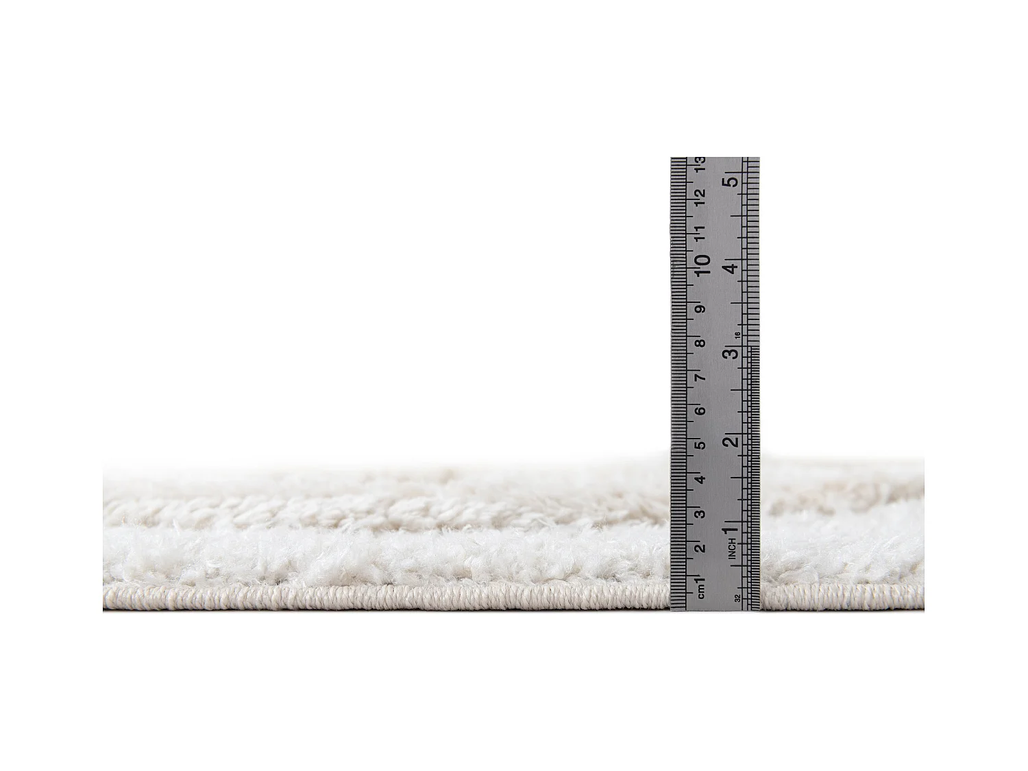 Hoogpolig tapijt 305x240 Wit Thun Tribus