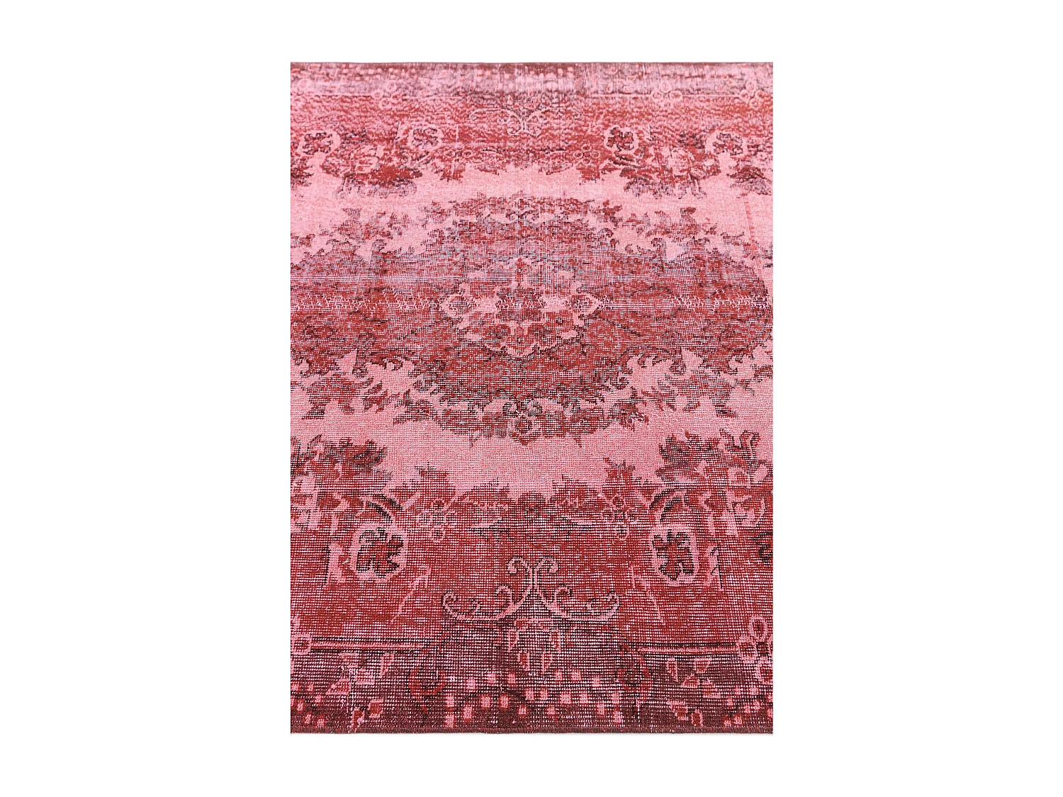 Tapis de laine 163x282 rouge Ultra Vintage