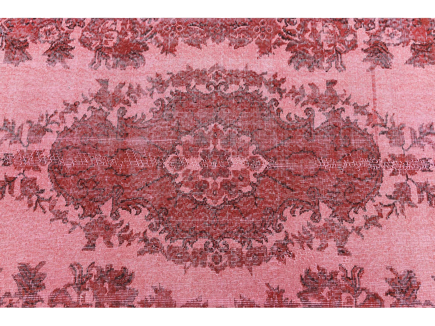 Tapis de laine 163x282 rouge Ultra Vintage