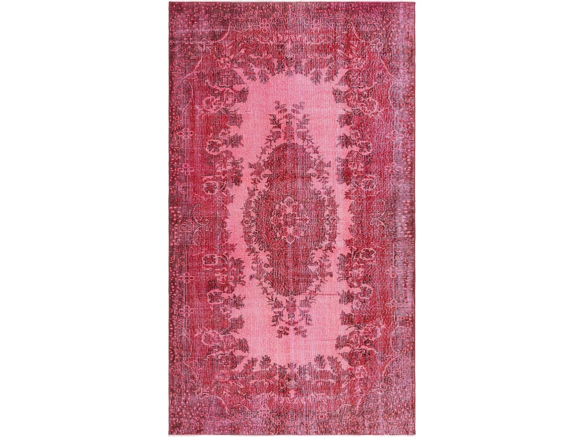 Tapis de laine 163x282 rouge Ultra Vintage
