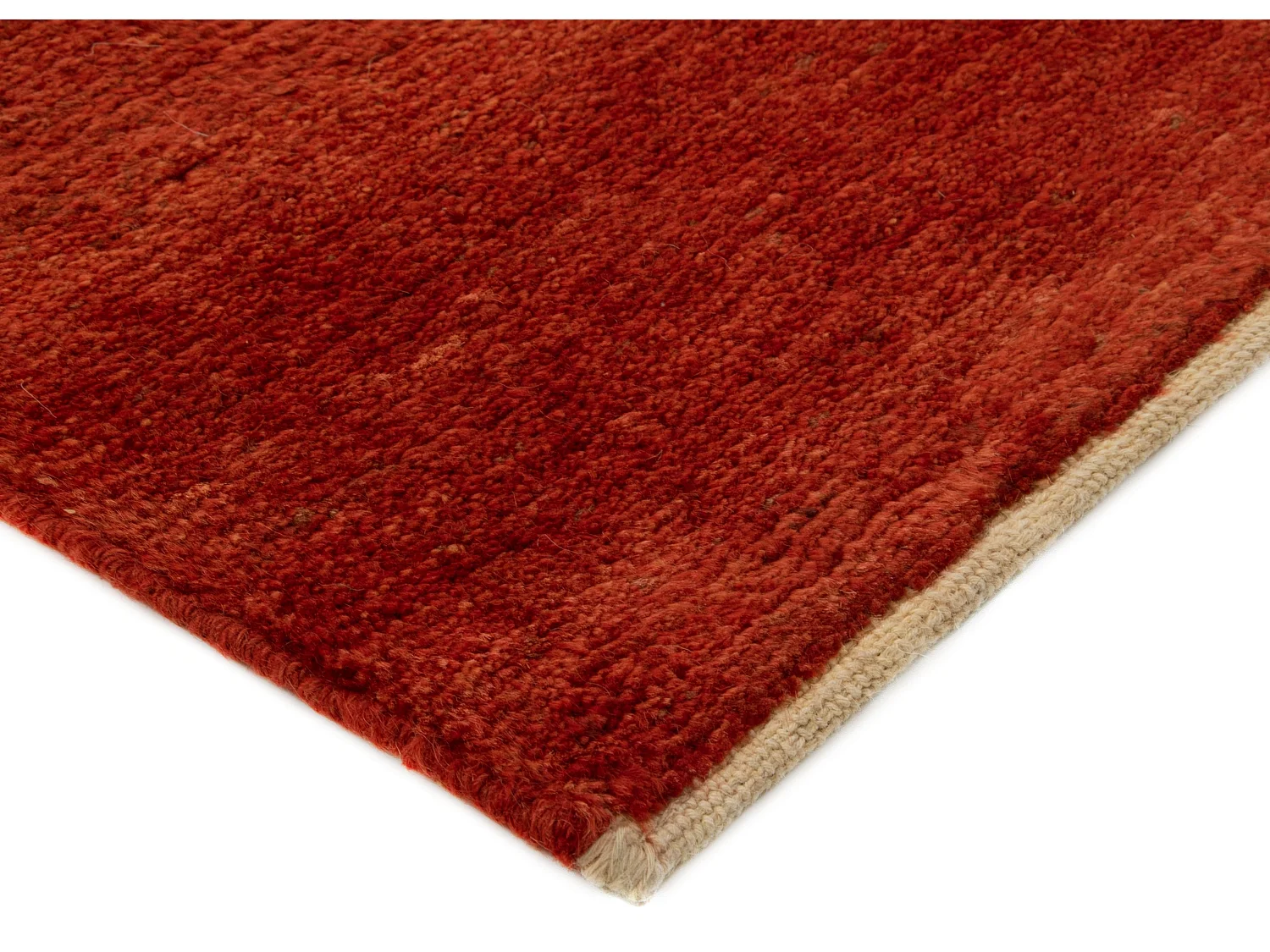 Tapis de laine 122x168 rouge Gabbeh