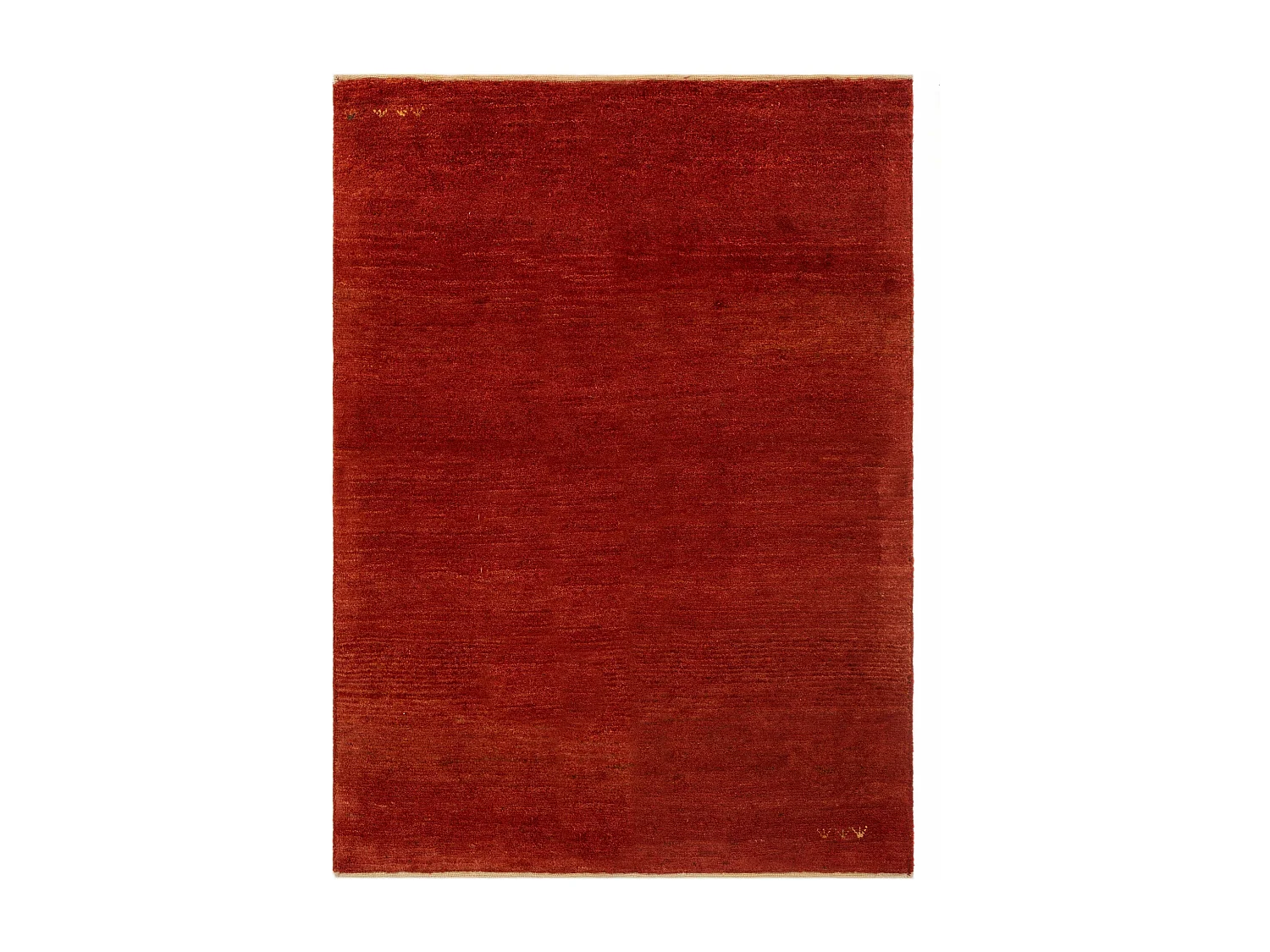 Tapis de laine 122x168 rouge Gabbeh