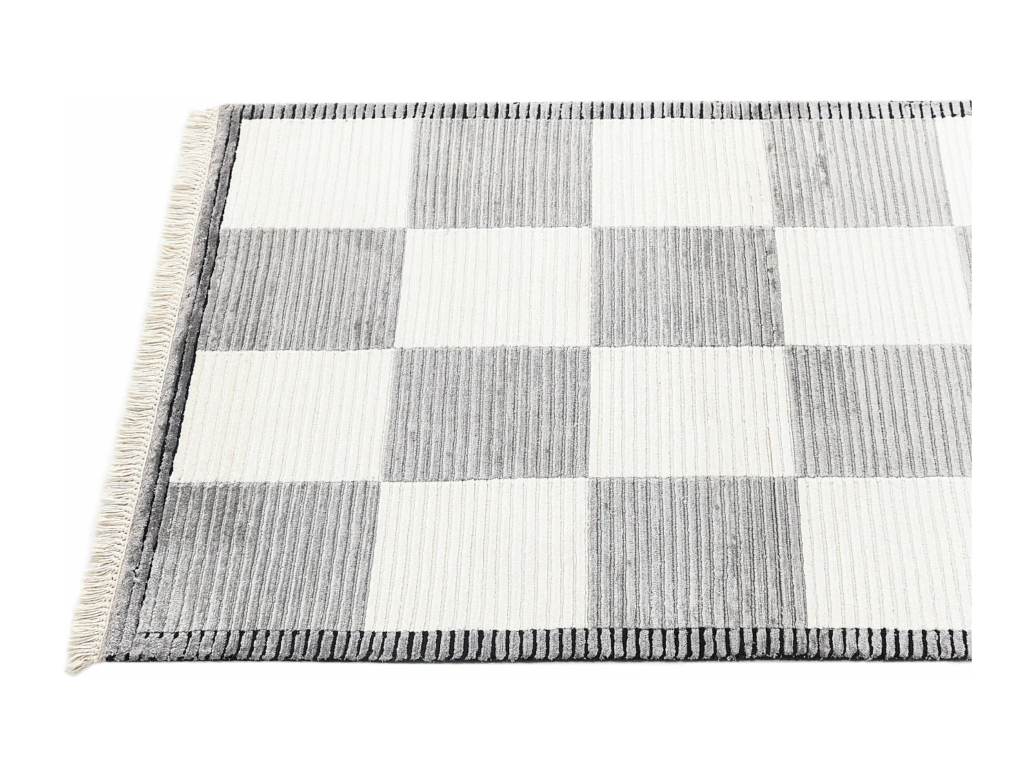 Loper-Woltapijt 206x84 Grijs Darya