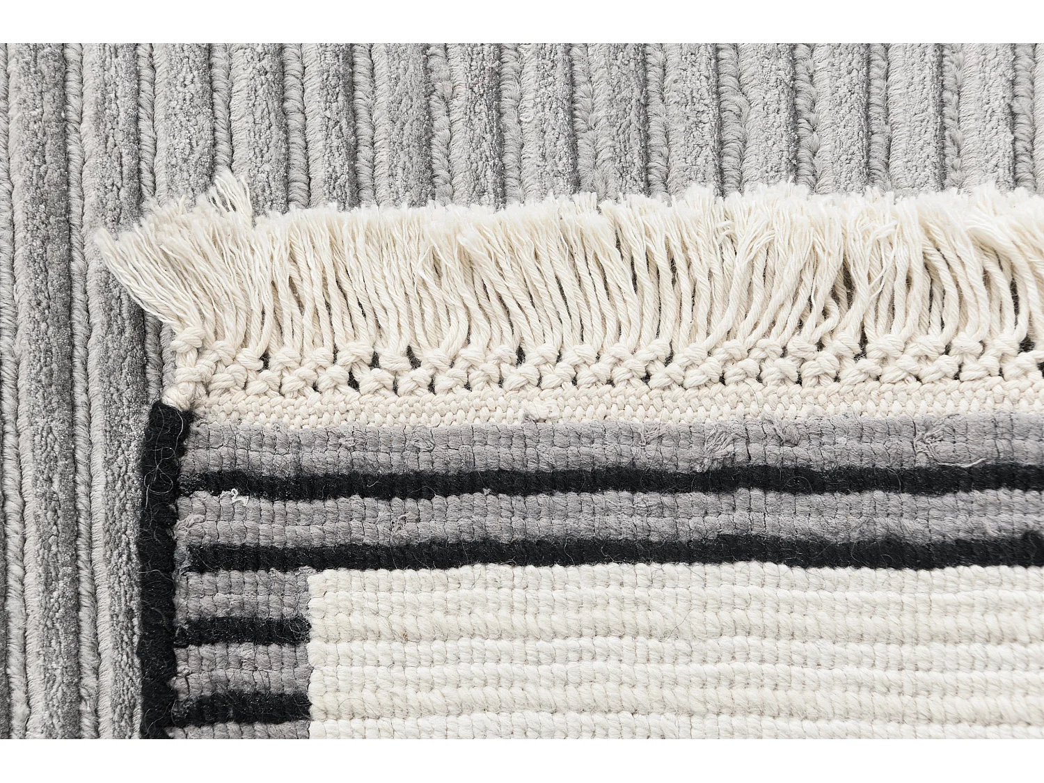 Loper-Woltapijt 206x84 Grijs Darya