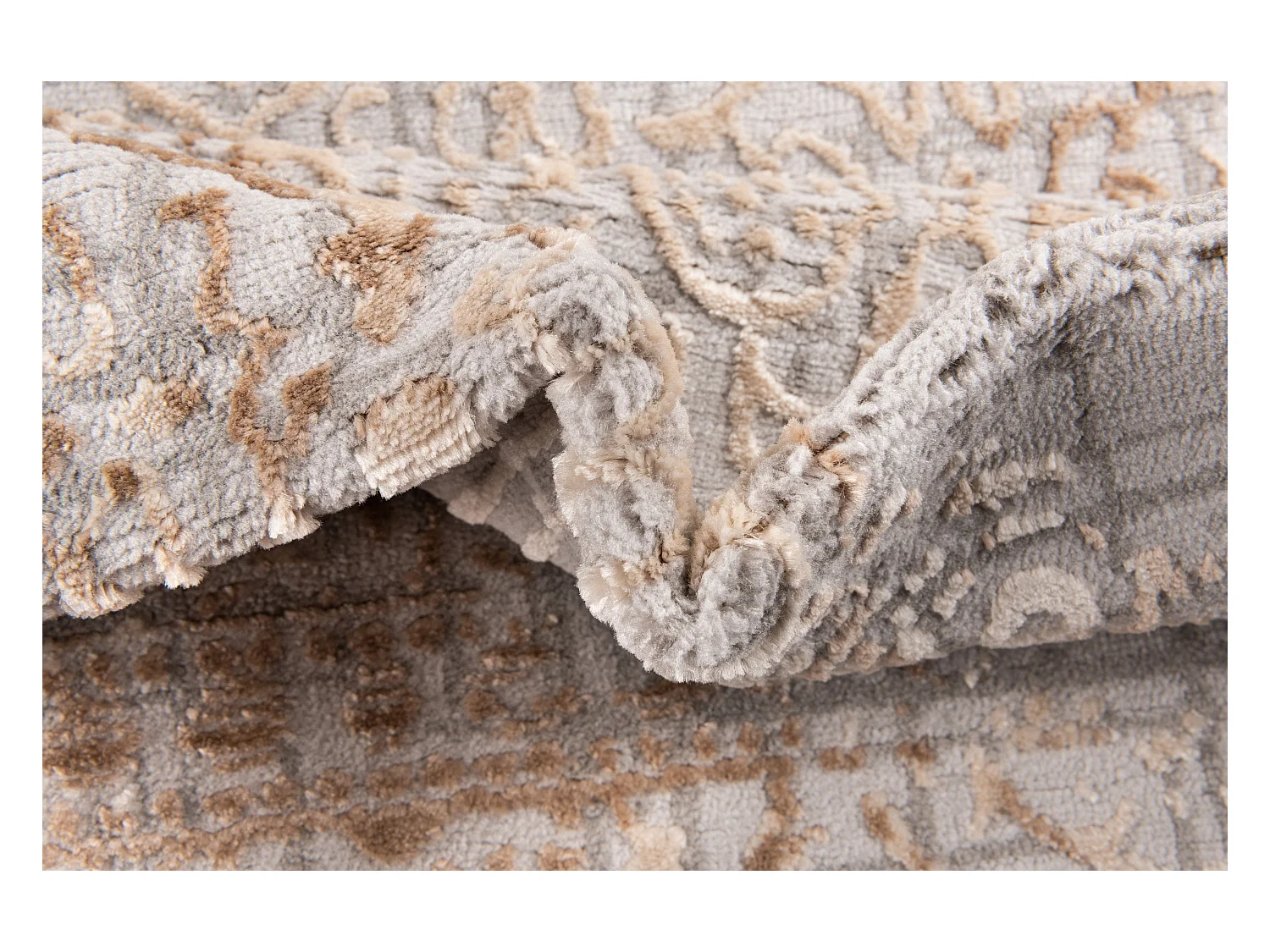 Tapijt 120x62 Grijs Bern Shimmer