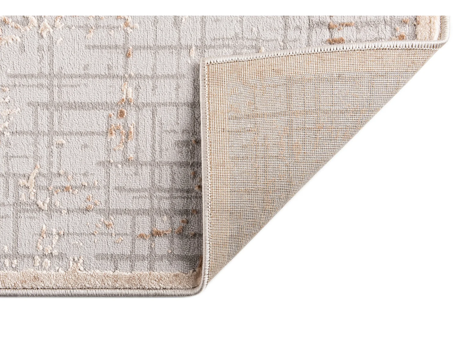 Tapijt 120x62 Grijs Bern Shimmer