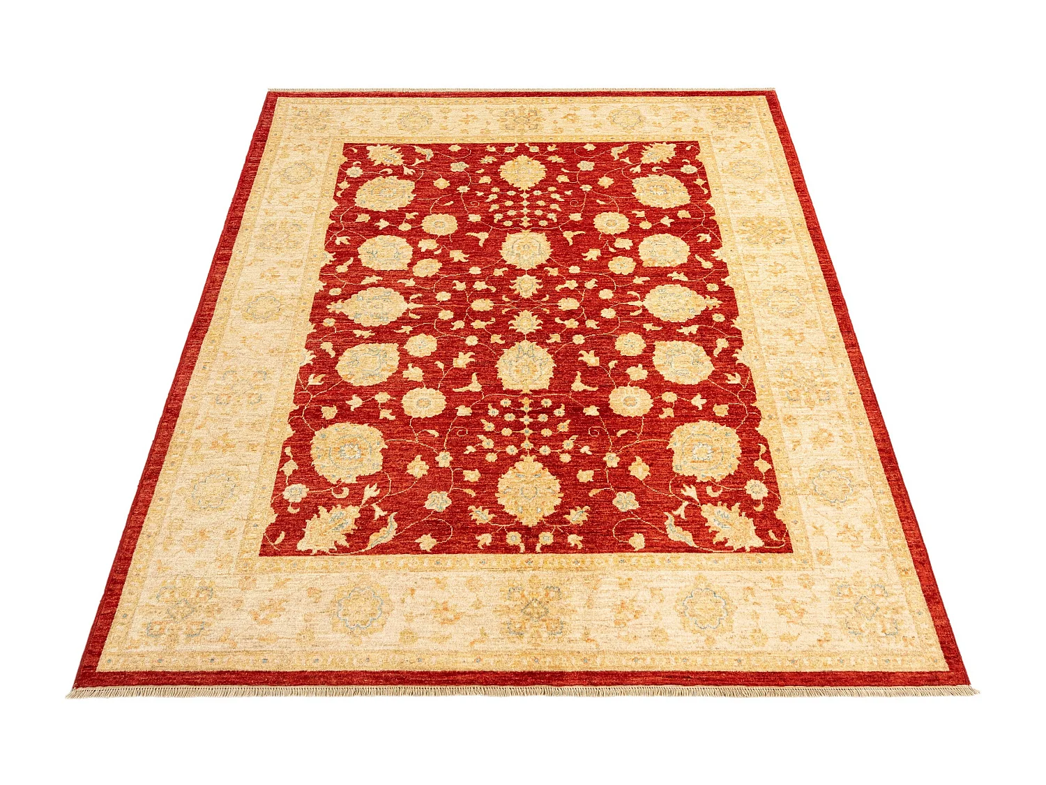 Wollteppich 200x247 Rot Ziegler