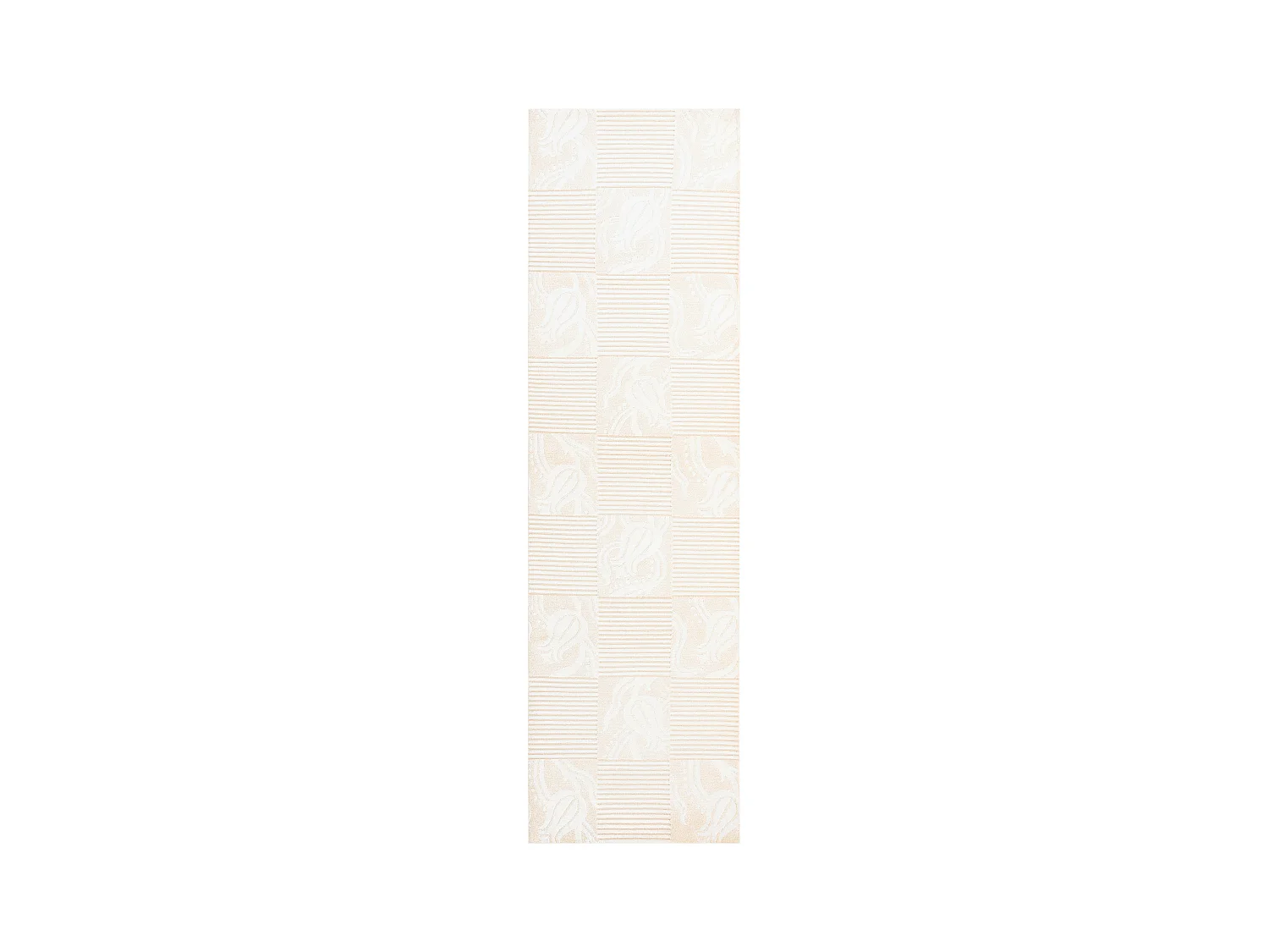Tapis de couloir en laine 79x302 beige Darya