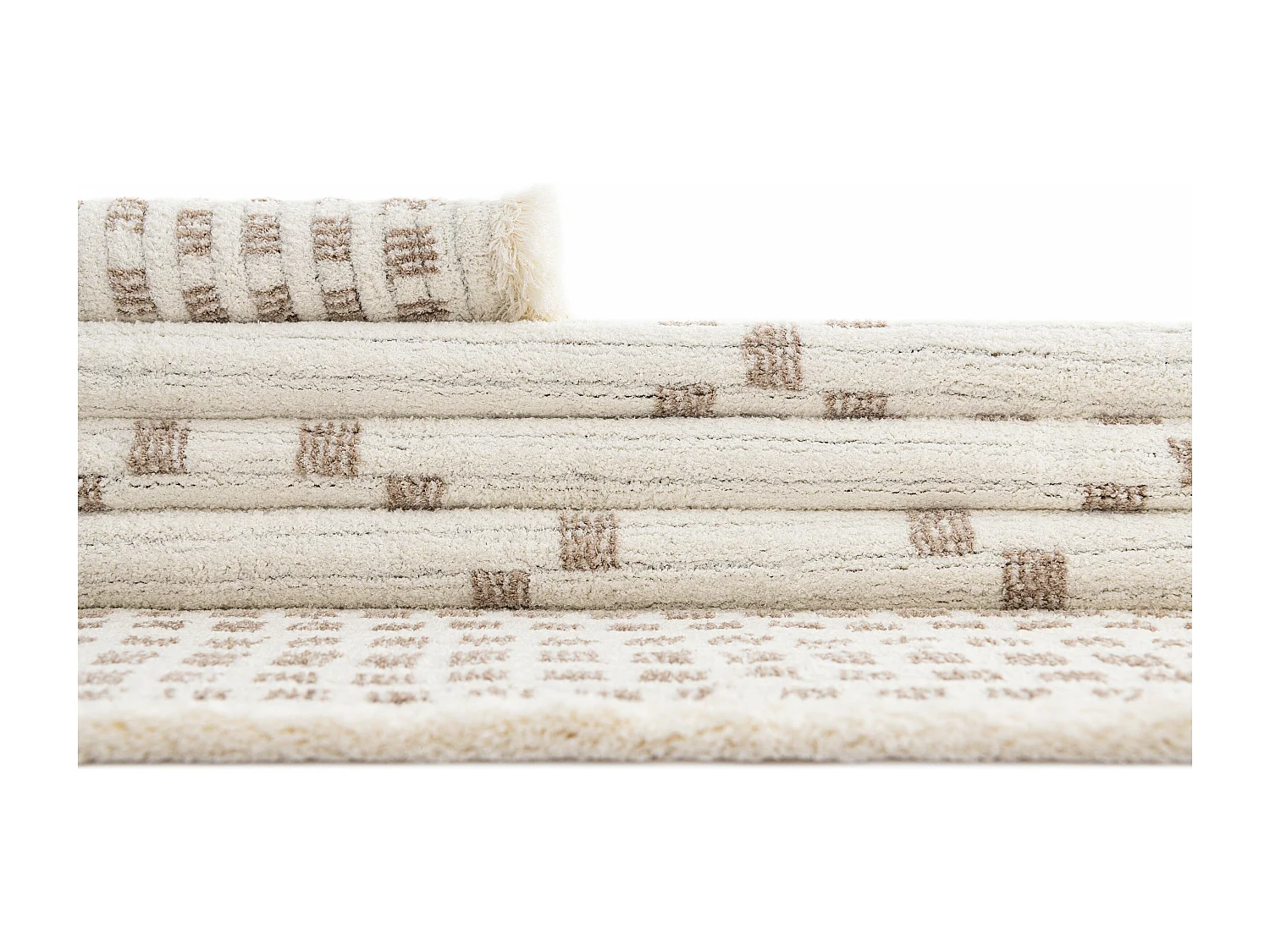 Tapis 240x305 Blanc St. Gallen Folklore