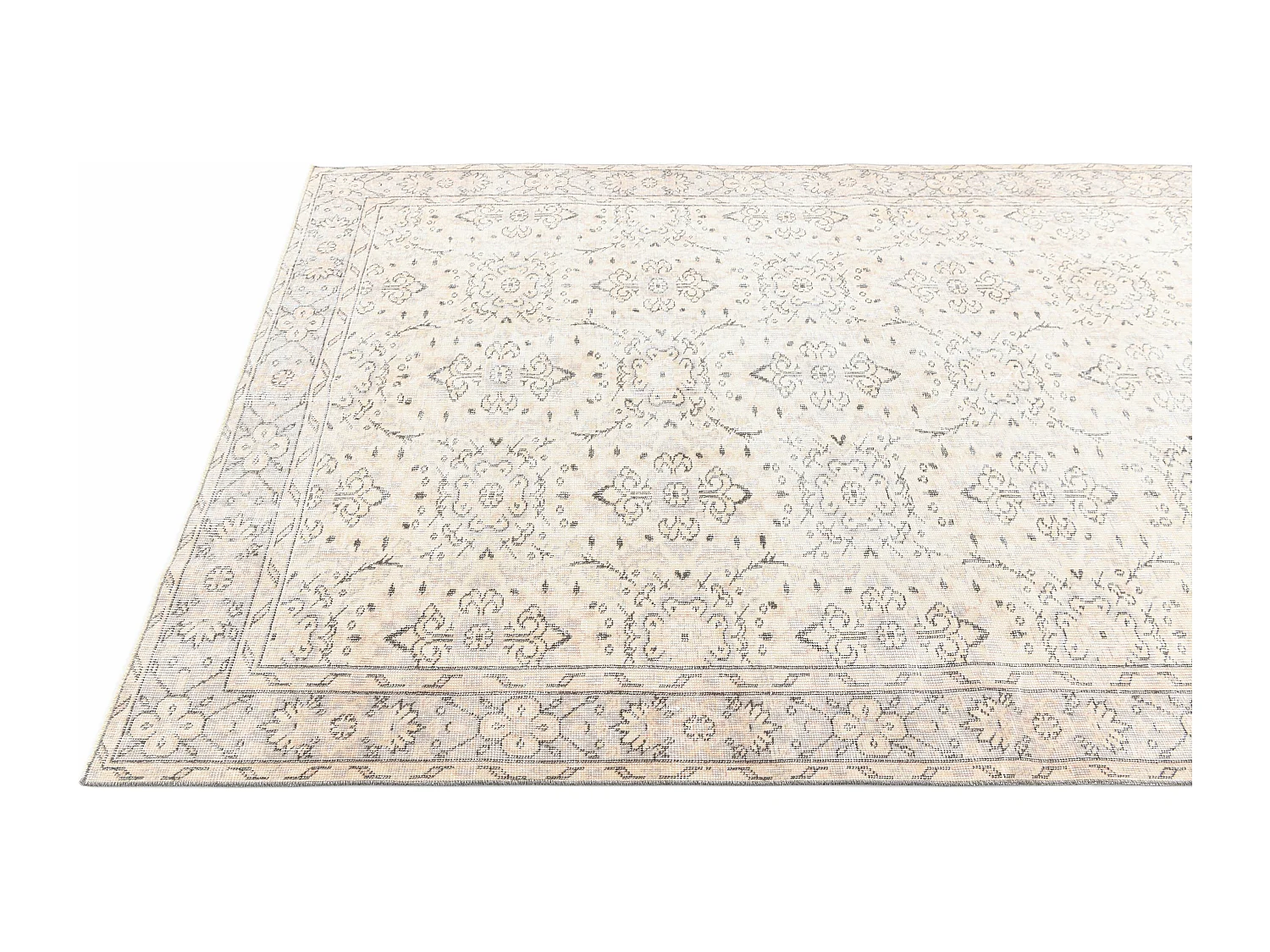 Tapis de laine 165x274 beige Ultra Vintage