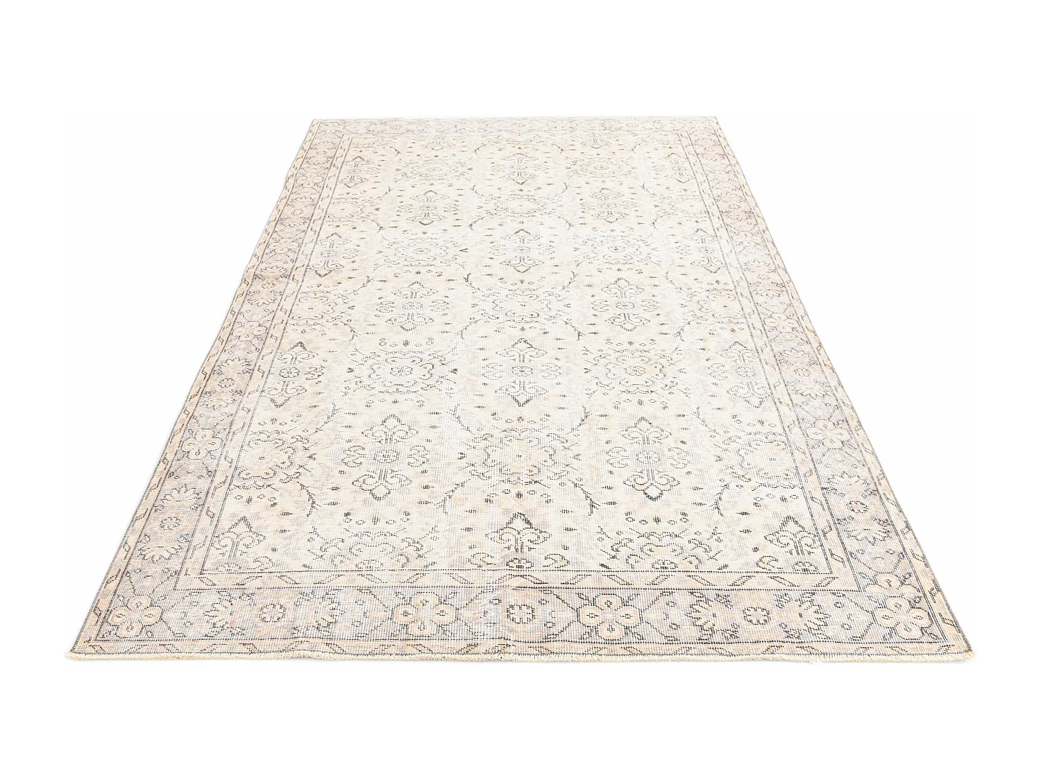 Tapis de laine 165x274 beige Ultra Vintage