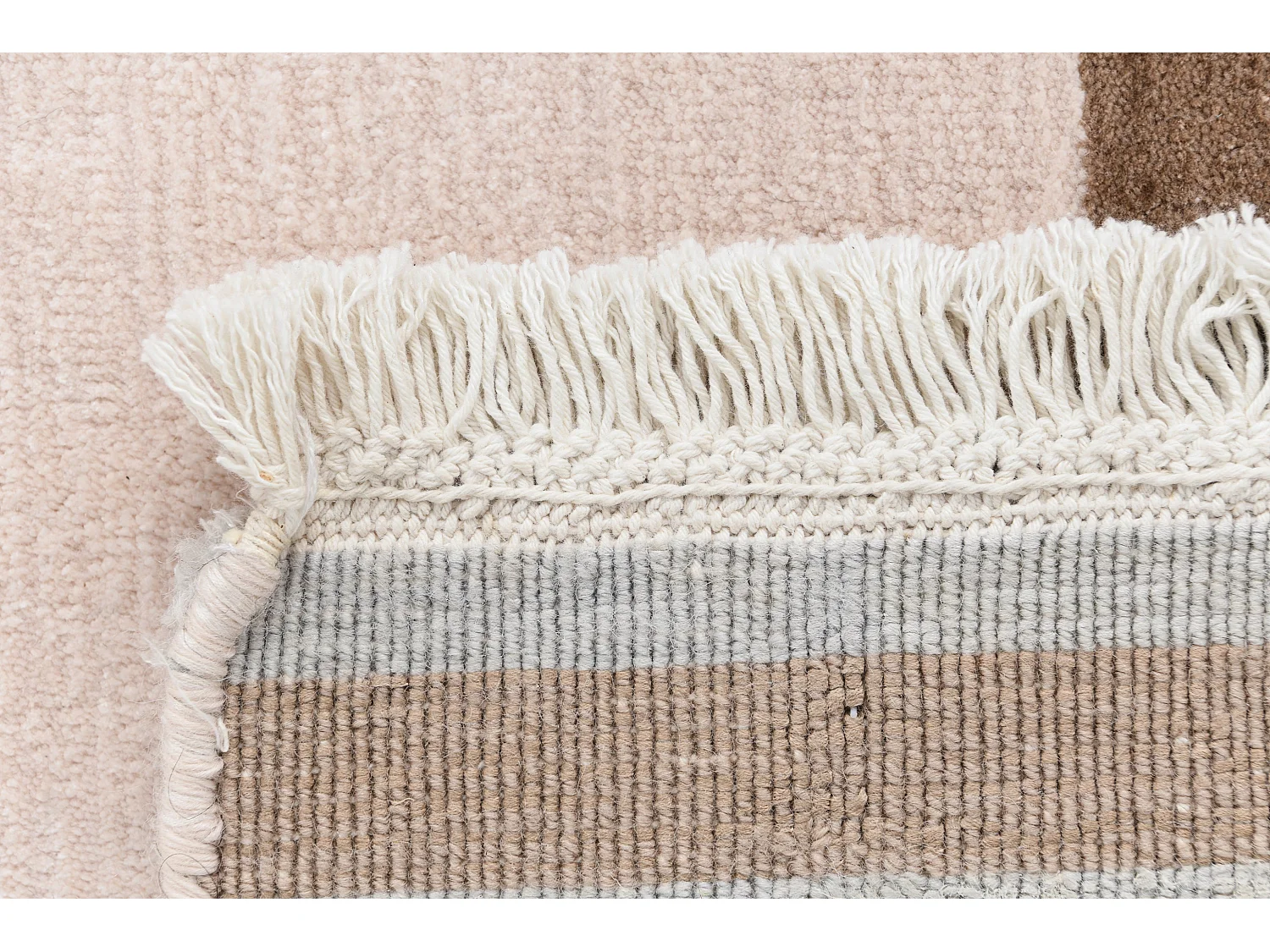 Wollteppich 122x183 Beige Darya