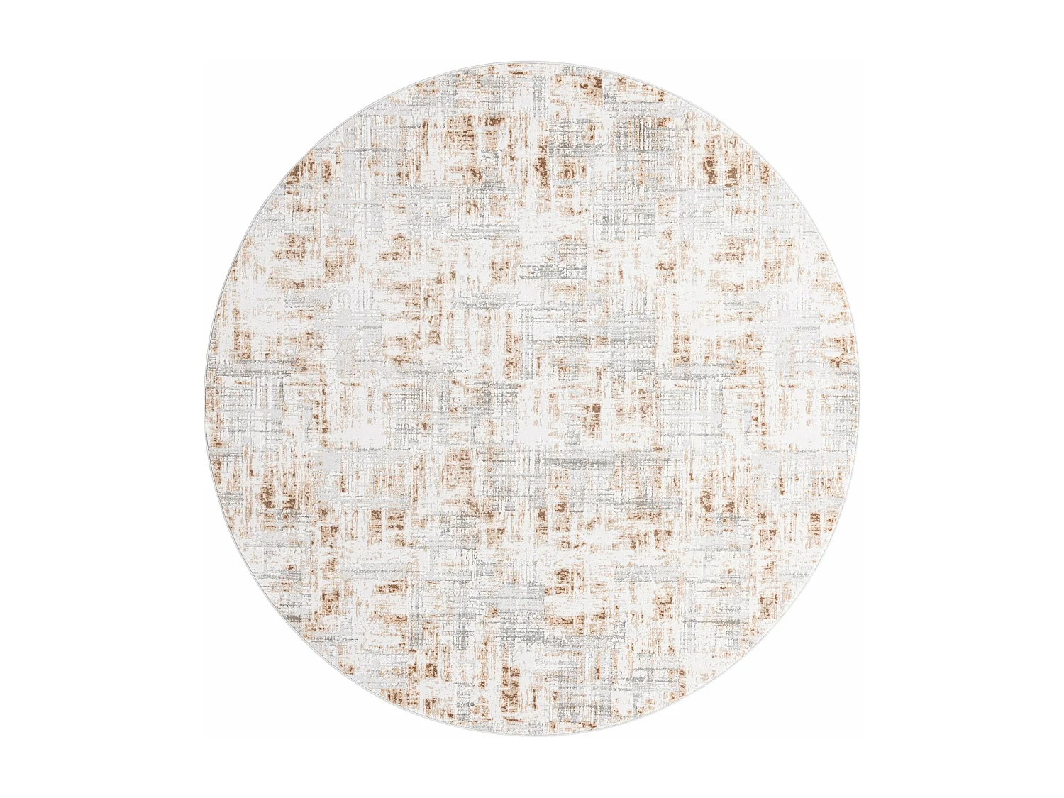 Tapis 240x240 beige Davos Miracle