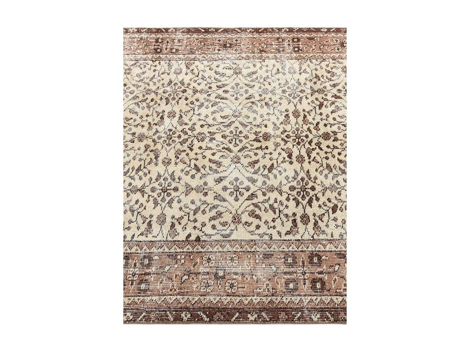 Tappeto in lana 114x201 beige Ultra Vintage