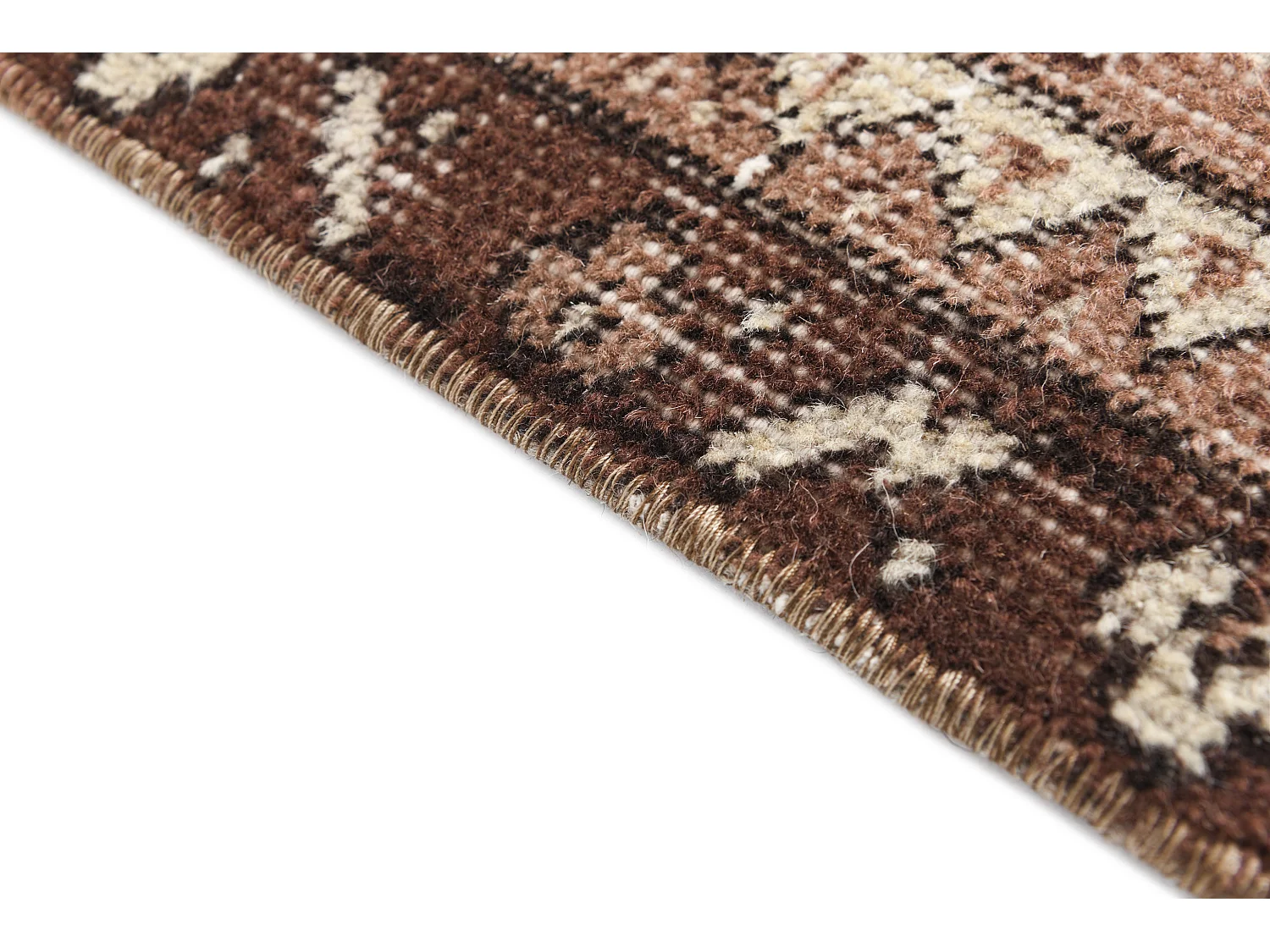 Tappeto in lana 114x201 beige Ultra Vintage