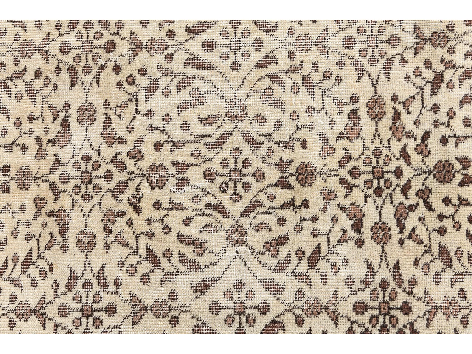 Tappeto in lana 114x201 beige Ultra Vintage