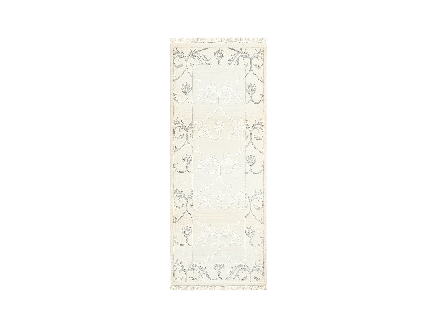 Tapis de couloir en laine 79x203 beige Darya